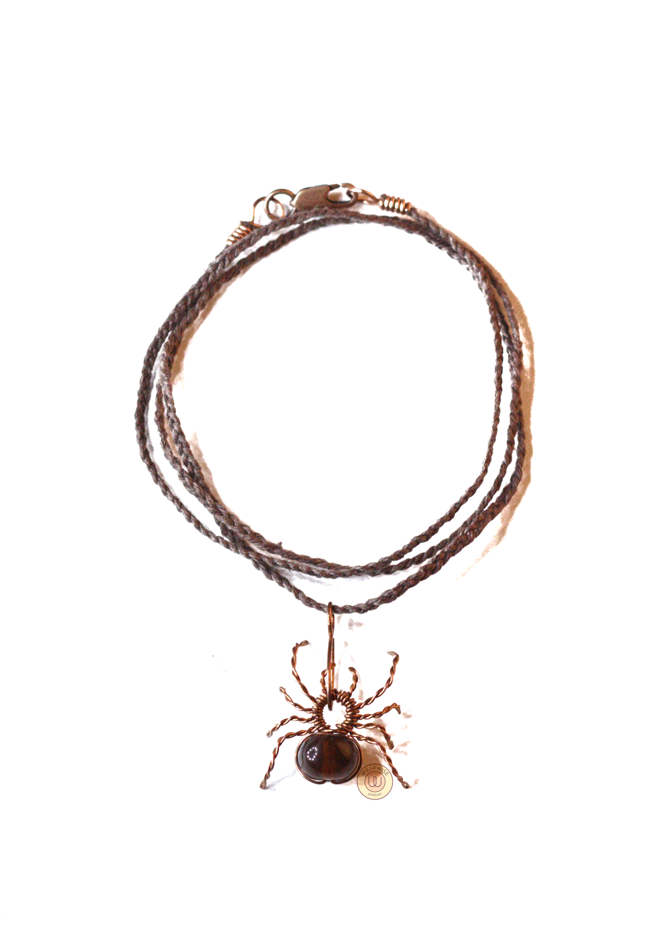 Betsy Spider Matinee Necklace | Solid Copper & Brass