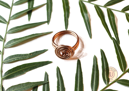 Charlie Ring | US 12.25 | Solid Copper