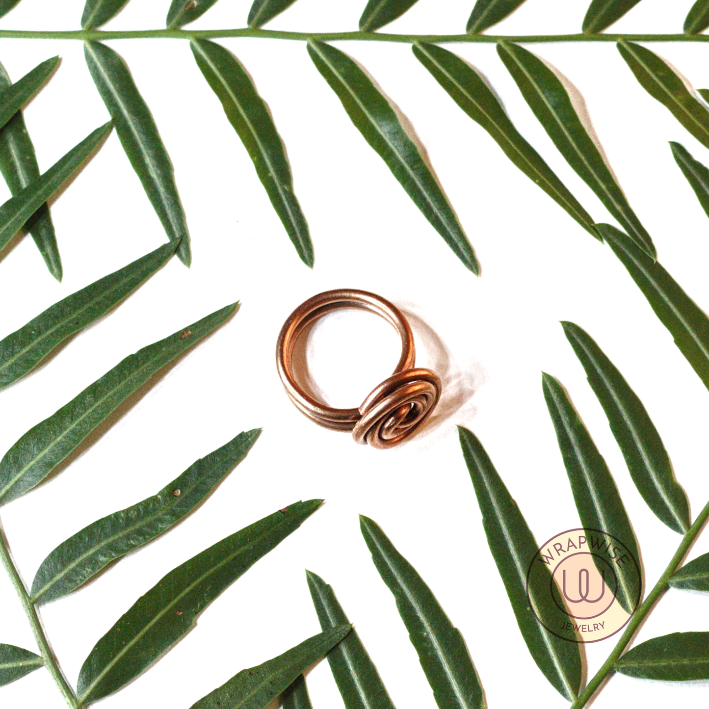 Avery Ring | US 7 | Solid Copper