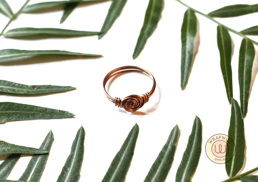 Eleanor Ring | US 8.5 | Solid Copper