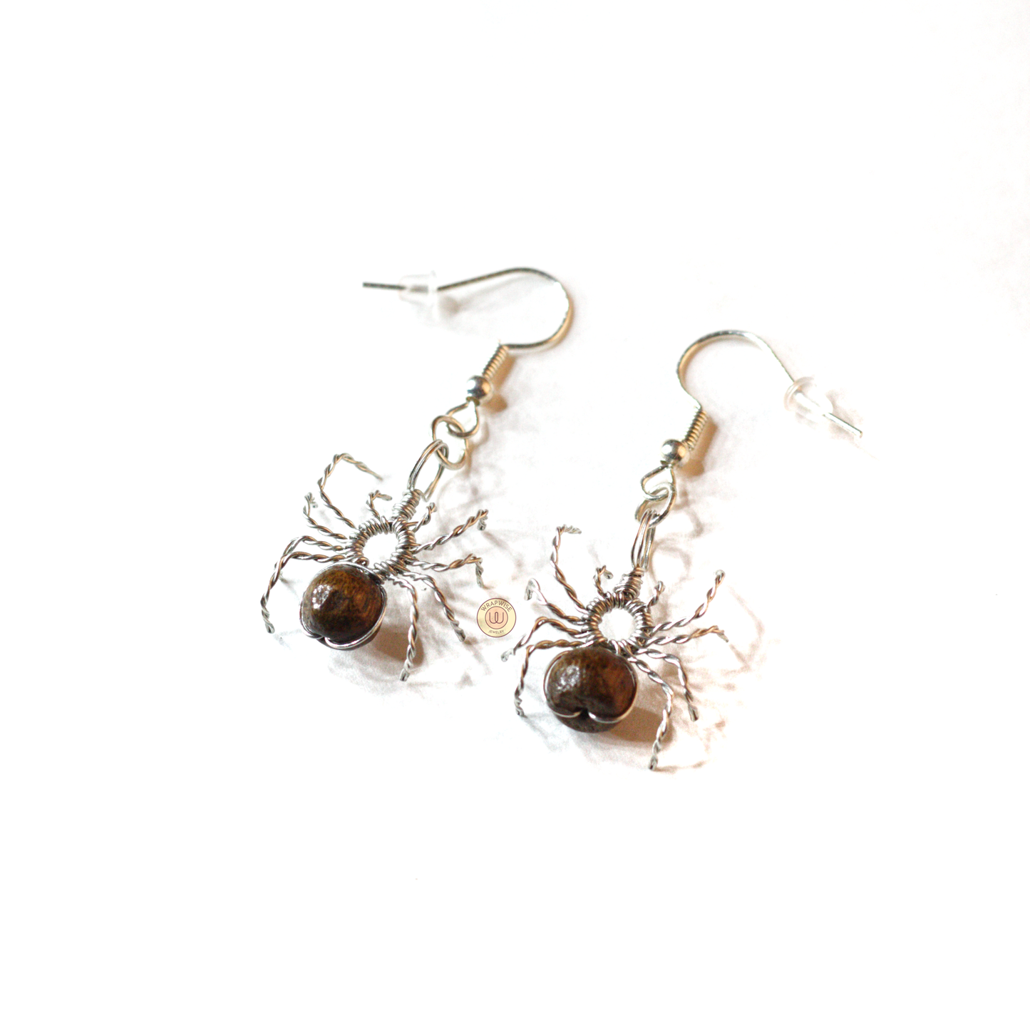 Baby Walnuts Spider Earrings