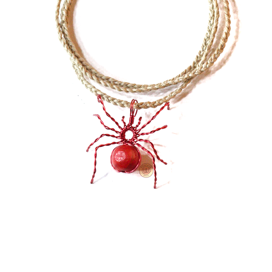 Mr. Web Spider Matinee Necklace